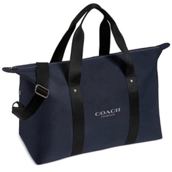 Coach Other - Coach Fragrance Men's Navy Duffel Bag